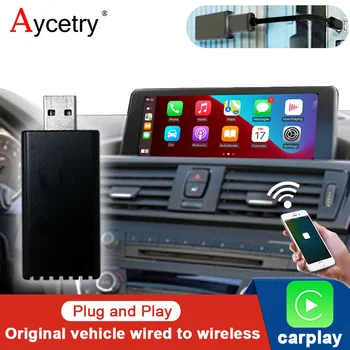 Bezdrôtové Carplay Ai Box, Plug And Play, Bluetooth, WiFi Automatické Pripojenie, USB Carplay bezdrôtový adaptér pre BMW, Audi BENZ Porsche VW