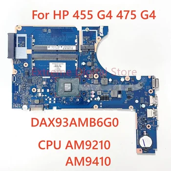 Pre HP 455 G4 475 G4 Notebook doske DAX93AMB6G0 s CPU AM9210 AM9410 CPU 100% Testované Plne Práce