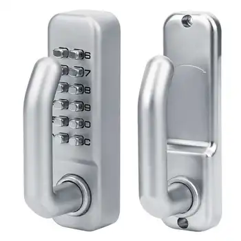 Nepremokavé Mechanickým kombinačným Zámkom funkčné Dvere Heslo Kódované Zámky Brány, Bezpečnostné dvere smart lock 1-11 číslic heslo