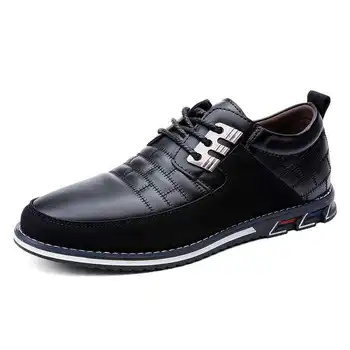 Pánske topánky nové mužov jednotného obuvi priedušná han edition business casual obuv joker športová obuv