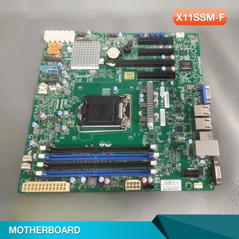 X11SSM-F Pre Server Supermicro Doske E3-1200 v6/v5 7./6. Bezmocnosť Core i3 Série 8 SATA3 (6Gbps) IPMI 2.0 LGA1151