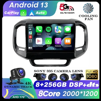 Android 13 FIAT Toro 2017 - 2021 autorádia Auto Multimediálne Video Prehrávač, Navigácia GPS Carplay Stereo 4G WIFI 360 Fotoaparát DSP