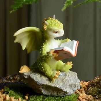 Miniatúrne Víla, Záhradné Dekorácie, Doplnky Mini Dragon Fantasy Zberateľská Figúrka Domov Záhrada Micro-krajina Ornament Darček
