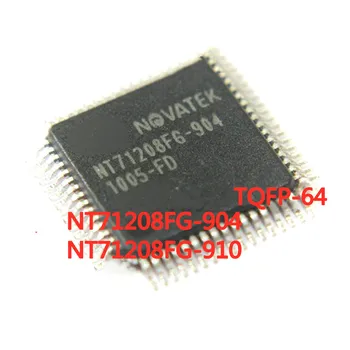 1PCS/VEĽA NT71208FG-904 NT71208FG-910 NT71208FG TQFP-64 SMD obrazovka LCD čip, Nové V Zásob DOBREJ Kvality