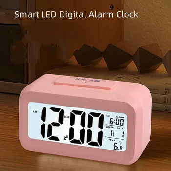 Elektronický Budík Svetelný Budík Študent Deti Smart Alarm Clock LED Digitálny Budík