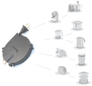 mini sťahovaciu sieťovú šnúru elektronických ploché predlžovací kábel