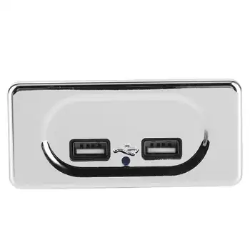 Duálny USB Nabíjačka 3.1 Rýchle Nabíjanie Zásuvky s LED 12/24V RV Caravan Náhradné