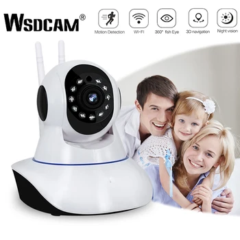 Wsdcam 1080P IP Kamera, Bezdrôtové Domáce Bezpečnostné Kamery Surveillance Camera Wifi Nočné Videnie CCTV Kamery Baby Monitor Smart Trati