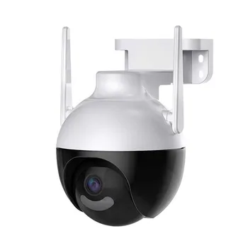 8MP 4K Plné Farby PTZ IP Kamera, Vonkajšie Bezdrôtové Dome WIFI Surveillance Camera AI Humanoidný Detekcie CCTV Kamerové ICsee