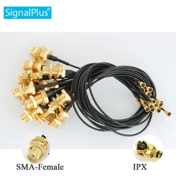 Montáž RG113 Pigtail Kábel 1.13 mm IPX Žien SMA 10 cm prispôsobené konektor a kábel dĺžka