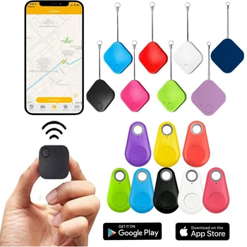 Mini Sledovacie Zariadenie na Sledovanie Air Tag Key Dieťa Finder Pet Sledovanie Polohy Smart Bluetooth Tracker Auto Pet Vozidla stratil tracker