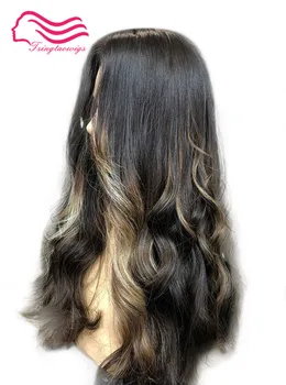 Tsingtaowigs 26 palec dlhšie vrstva farby #8/2 európske panenské vlasy kóšer parochňu židovskej parochňu , Najlepšie Sheitels doprava zadarmo
