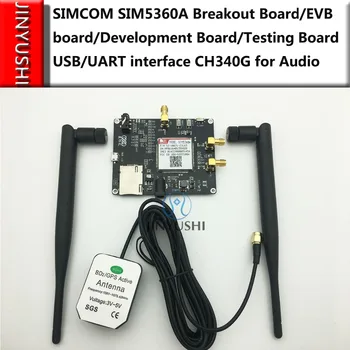 SIMCOM SIM5360A/SIM5360E Breakout Board/EVB doska/Vývoj Doska/Testovanie Rada USB/UART rozhranie CH340G pre Audio