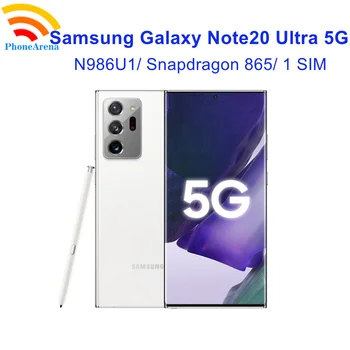 Pôvodné Samsung Galaxy Note20 Ultra 5G N986U1【90% Nových] vyzýva 6.9