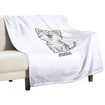 Nové Miau - Drzý Cute Cat Hodiť Deka Tenké Prikrývky gauč Voľné Deka sedacie súpravy