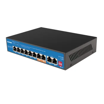 8 porty pre gigabit Rpoe Ethernet switch výstup podarilo zvrátiť PoE Switch s VLAN