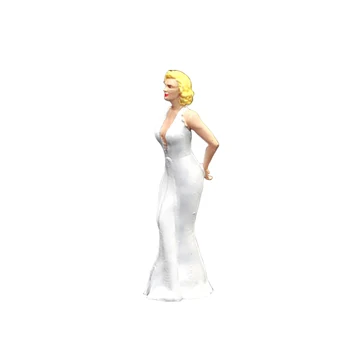 1:64 Rozsahu Dievčatá Marilyn Monroe Bábika pre Auto Scéna Príslušenstvo Charakter Bábika Simulácia Živice Obrázok Modelu Hračka Displej