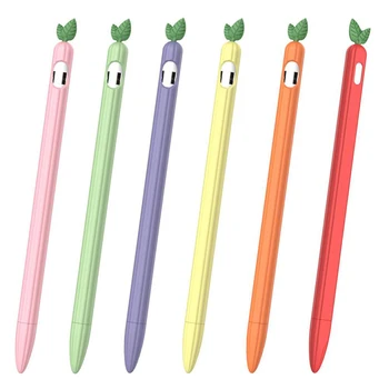 Pre Apple ceruzka 2 1 puzdro Univerzálne Farebné pre IPad peračník Non-slip ochrany silikónové Pre apple ceruzka 1 2 Rukáv