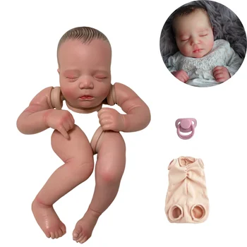 20 Palcov Novorodenca 3D Maľované Auta Reborn Baby Doll Formy So Vlasy A Rias Realistickejšie Jednoduché DIY Bábika Časti Hračka