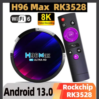 H96 MAX RK3528 Smart TV Box Android 13 Rockchip 3528 Quad Core Podporu 8K Dekódovanie Videa Wifi6 BT5.0 Media Player Set-Top-Box