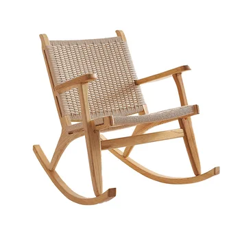 Masívneho dreva hojdacia stoličky jednoduché ratanové hojdacie kreslo voľný čas ratan balkón slacker lano nábytok čisto manuálne
