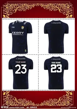 2023 Kerry GAA Preč Jersey 2023/24 ÍRSKO KERRY ŠKOLENIA RUGBY JERSEY veľkosť S--5XL