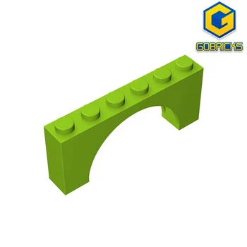 MOC ČASTI GDS-678 Arch 1 x 6 x 2 Montuje Stavebné Bloky kompatibilné s lego 15254 12939 Technické