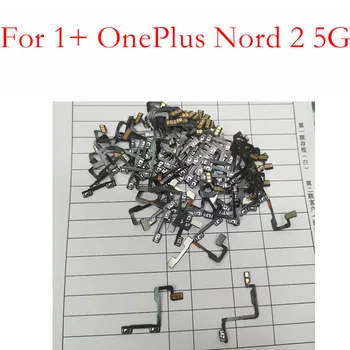 10pcs Nový, Originálny Pre 1+ OnePlus Nord 2 5G Moc Volume Flex Kábel Bočné Tlačidlo ZAPNUTIE, VYPNUTIE Tlačidlo Opraviť Časť