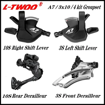 LTWOO A7 3X10 30 Rýchlosť, Motocykle Sada Radenie + Prehadzovačka + Prednej Prehadzovačky Pre Shimano MTB Bike 10V Zadné Switchs