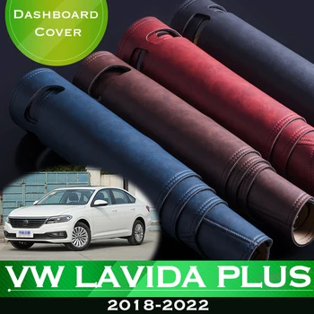 Pre Volkswagen VW Lavida PLUS 2018-2022 Anti-Slip Auto Tabuli Vyhnúť Light Pad Nástroj Platformu Stôl Kryt Kožené Dash Mat