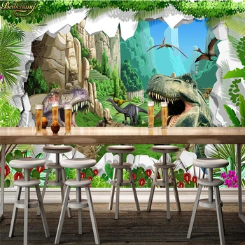 beibehang abstraktných de parede 3D nástennú maľbu, tapety-3d Luxus HD Dávnych dinosaurov Dieťa Umenie veľké fotografie na stenu papiere domova