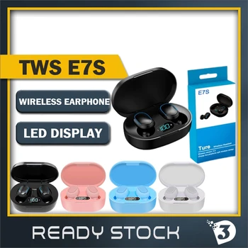 Originál NOVÉ E7S TWS Náhlavnej súpravy Bluetooth Bezdrôtové Slúchadlá in-Ear Stereo Zníženie Hluku Športové Slúchadlá s Mikrofónom Headset