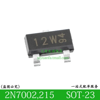 12W 2N7002,215 10PCS SOT-23 MOSFET N-Channe 60V 300mA
