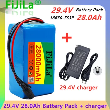 Vysoká kapacita 24V 28Ah 18650 Batéria li-ion batéria 29.4 v 28000mah Elektrické požičovňa motoriek /Li-ion batéria s BMS