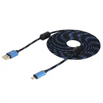 Ťažká USB Nabíjací Kábel Pre PS4 JEDEN Radič Rýchle Nabíjanie Príslušenstvo