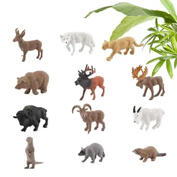 Realistické Safari Modely Zvierat Akčné Figúrky Lesných Zvierat Simulácia Zber Vzdelávacie Hračky Pre Deti,