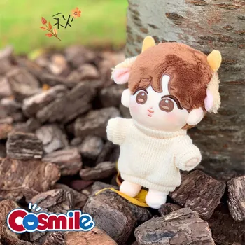 Cosmile Kpop Star Jin 15 cm Plyšové Bábiky Hračky Vypchaté Telo, Oblečenie, Výstroj Roztomilý Krásne Obmedzené Cosplay Darček QC C