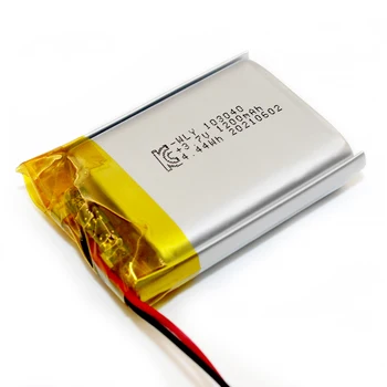 PATOZM Lítium-Polymérová Batéria 103040 3,7 v Nabíjateľná Lipo Batérie 1200mah Lipo Batérie pre Reproduktor