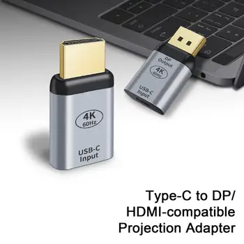 USB 3.1 Žena HDMI DP Converter TypeC Na HD 4K Notebooku K TV Projekcie Pre Macbook Xiao Hp ASUS Samsung Huawei Laptop, TV