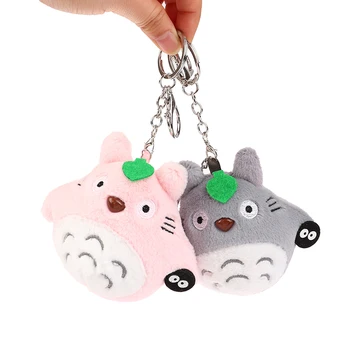 Mini Roztomilý Môj Sused Totoro Plyšové Hračky Nové Kawaii Anime Totoro Keychain Hračka Plnená Plyšové Totoro Bábiky Hračky Pre Deti Darček