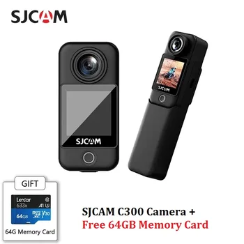 SJCAM C300 Vrecku Akcia Fotoaparát 4K 30FPS 6-Osové GYRO Stabilizáciu Obrazu Super Nočné Videnie 5G WiFi Remote Webcam Športové DV Cam