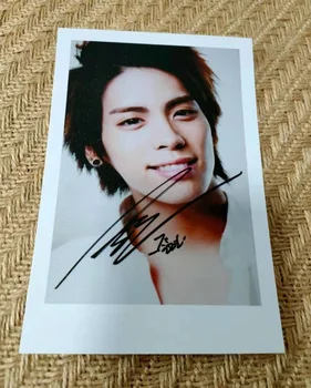 SHINee Kim Jonghyun autographed foto podpísané 4*6 K-POP dotlač verzia 032021