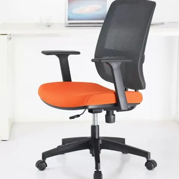 2023 Nové Moderné Kancelárie Jednoduché Orange Zdvíhacie Otočné Stoličky Zamestnanci Úradu Priedušný Oka Handričkou Počítač Stoličky Domov Stolice