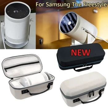 Pevný EVA Cestovné puzdro Projektor Skladovanie Vrecko pre Samsung Freestyle Chrániť Okno Pre Popmart LSP3 Projektor, Prenosné Tašky