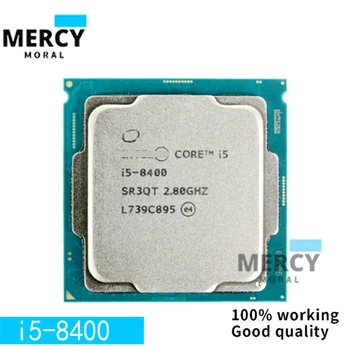 Pre Intel Core I5-8400 i5 8400 2.8 GHz Šesť Základných Šesť Závitových CPU Procesor 9 M, 65W LGA 1151 Originálne Nové I58400