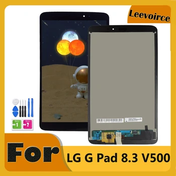 Pôvodné 3G WIFI Verzia Pre LG G Pad 8.3 V500 LCD Displej S Dotykovým displejom Digitalizátorom. Montáž Nahradenie Opravy Dielov