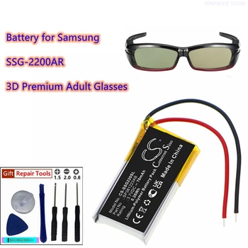 3D Premium Dospelých Okuliare Batéria 3.7 V/70mAh SP381223AB pre Samsung SSG-2200AR, BN81-04794A