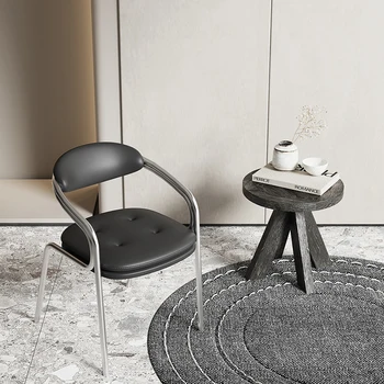 Black Dizajnér Jedálenské Stoličky Luxusné Nordic Izba Jedálenské Stoličky, Spálne, Moderná Obývacia Miestnosť Sillas De Comedor Domácnosť Príslušenstvo