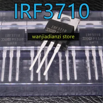 5 ks originál IRF3710PBF 57A100V Oblasti účinok trubice IRF3710 MOSFET N-220 N kanál oblasti účinok 100v
