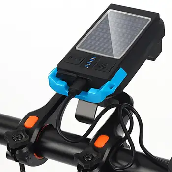 Svetlo na bicykel Pohodlné Dvojité Čítanie Hlavu Bicykel Predné Svetlo s USB Nabíjanie Solárne Bicykli Svetlometu Baterka Bike Príslušenstvo